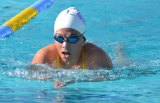 Lauren Pedersen took a first in the 100 breast stroke and a second in the varsity girls' 200 individual medley with a 2:43.50 time to help lead her Tiger squad to a 99-85 win over El Diamante.